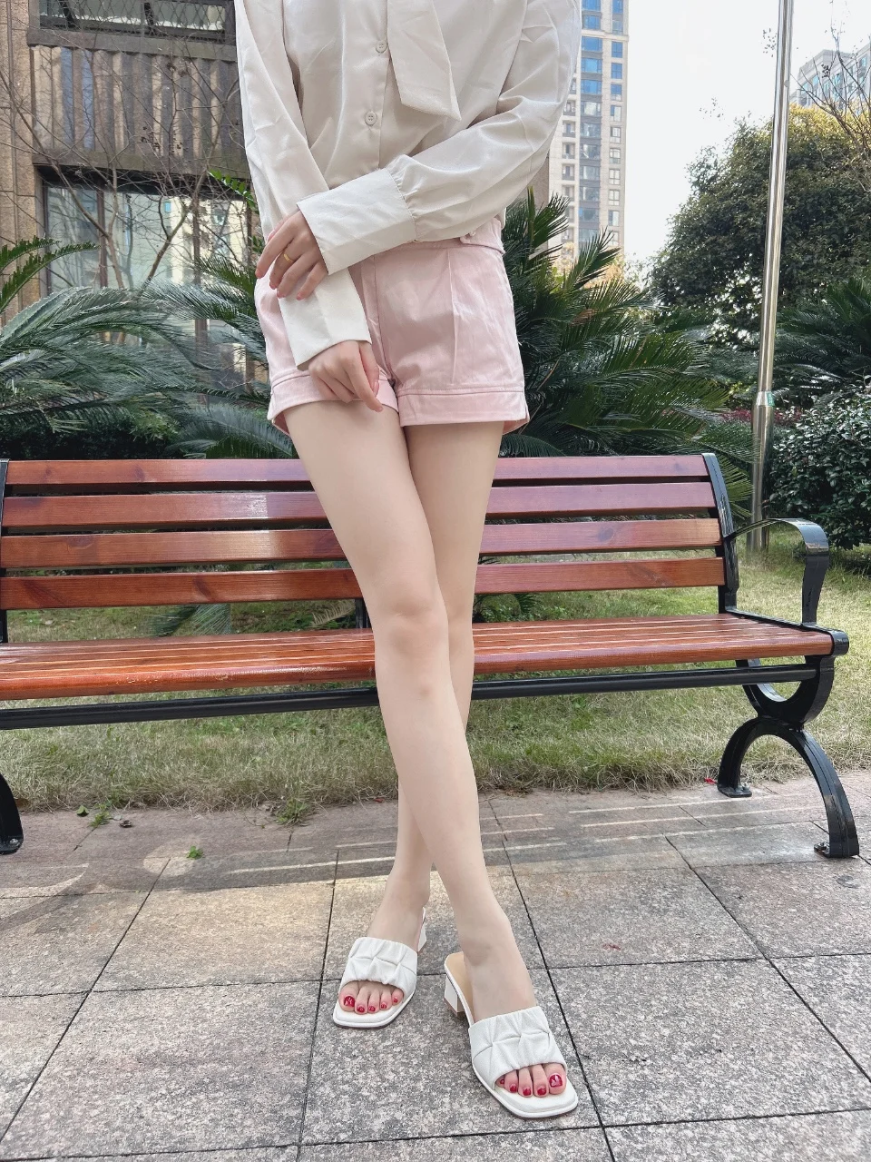 这样的腿可以去做腿模嘛