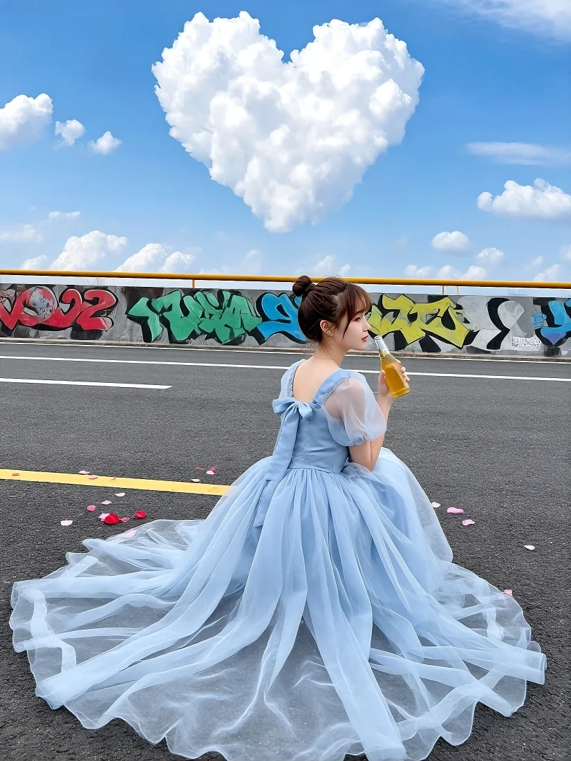 女生头像💙唯美氛围感背影女头☆