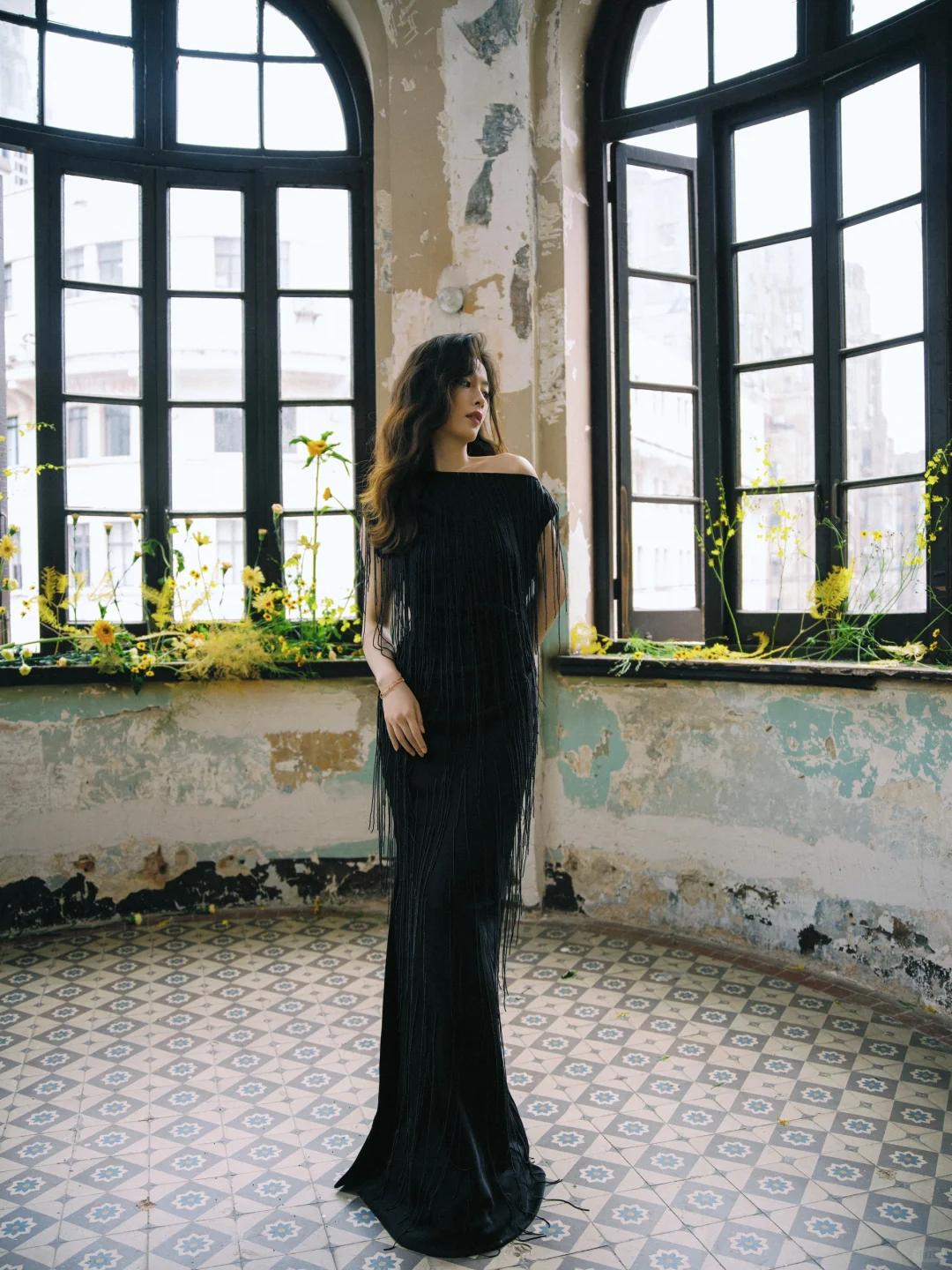 我为陈丽君做的今晚芭莎内场大美女妆发