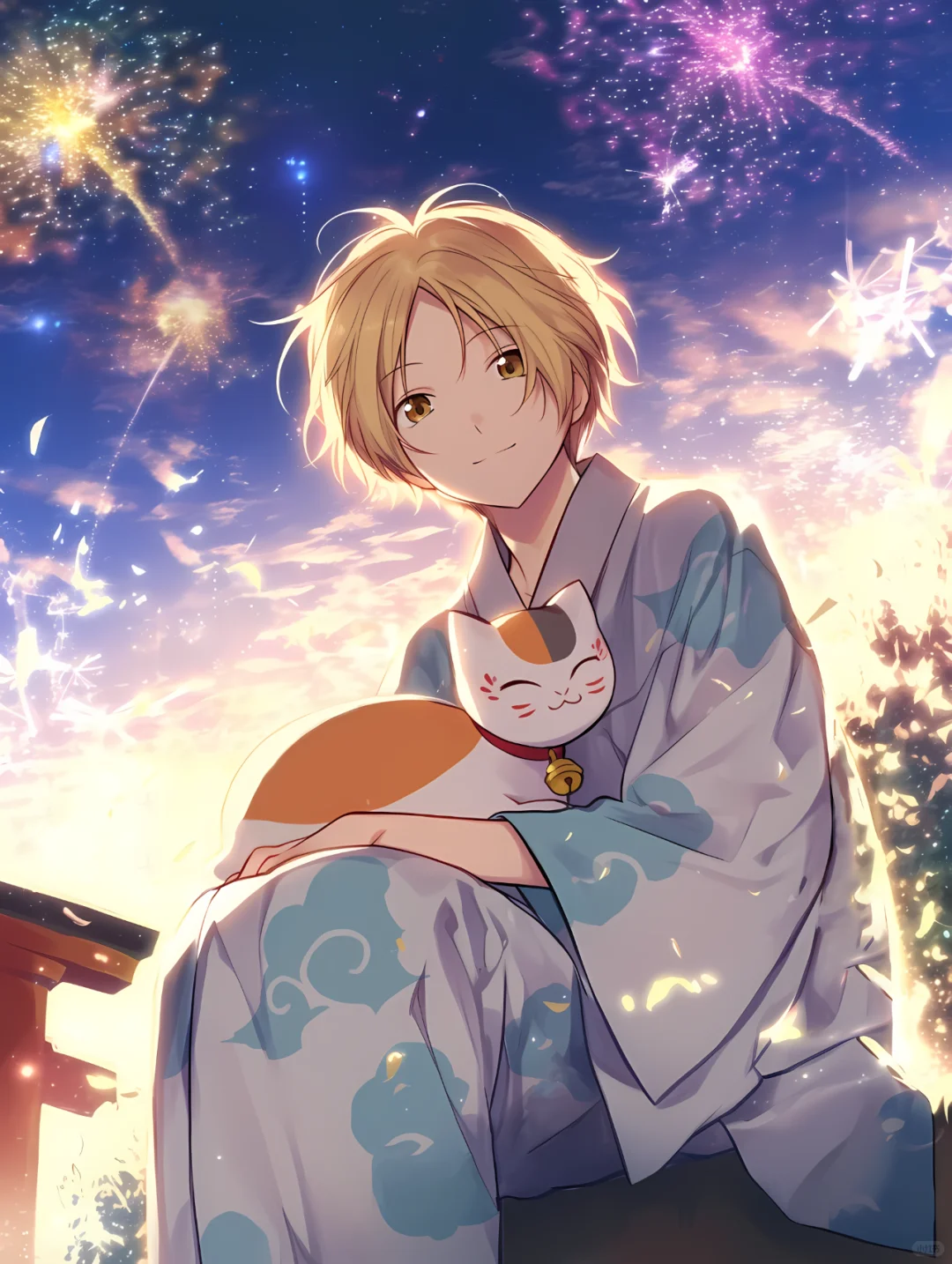 【夏目友人帐】一起解锁夏日花火大会！🎆