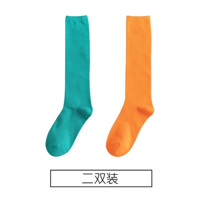 多巴胺压力小腿袜子长筒袜网红外穿潮春夏季