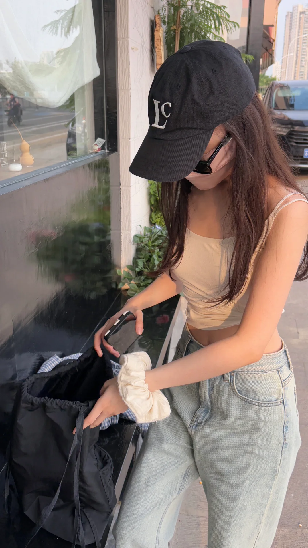 纸片人心机打底，这下不是小孩姐了吧！👙