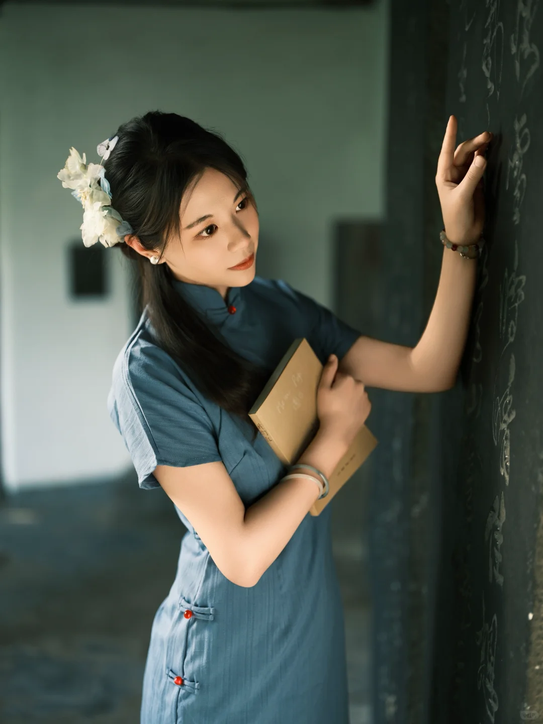 在碑林公园拍到的民国女学生📷