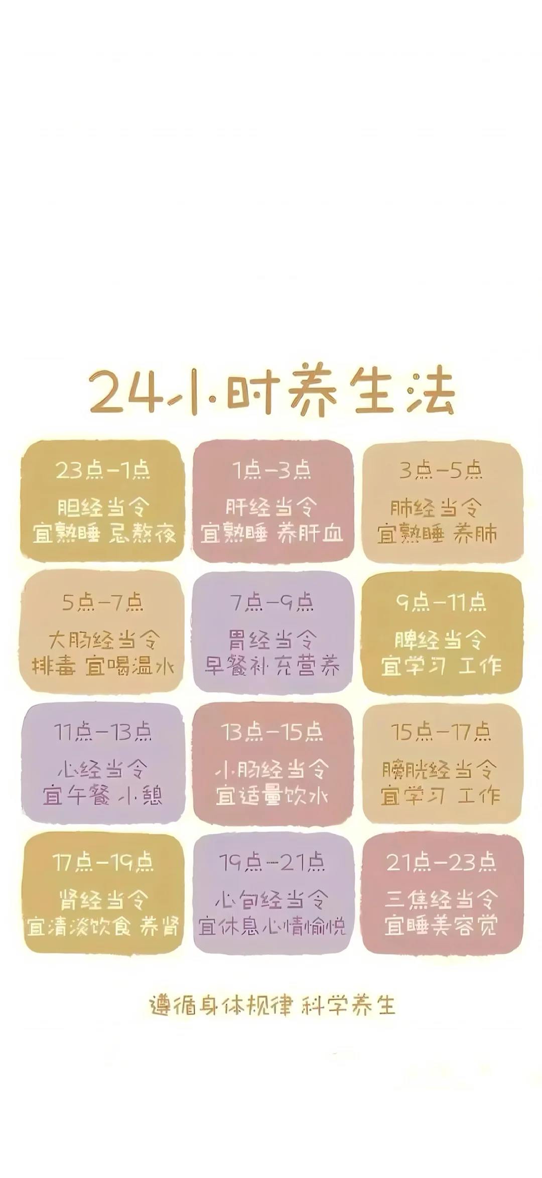 ①自律生活 健康作息‖壁纸