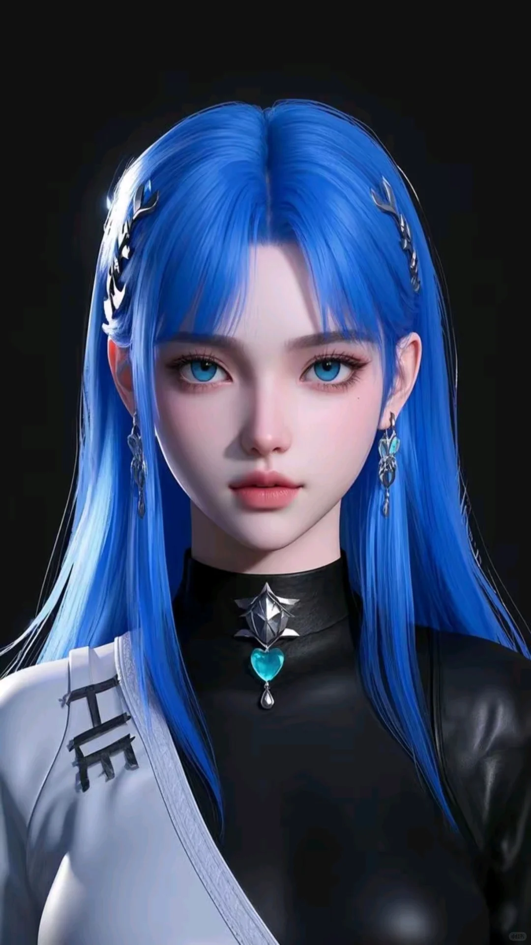 超绝的3D写实厚涂美女💙