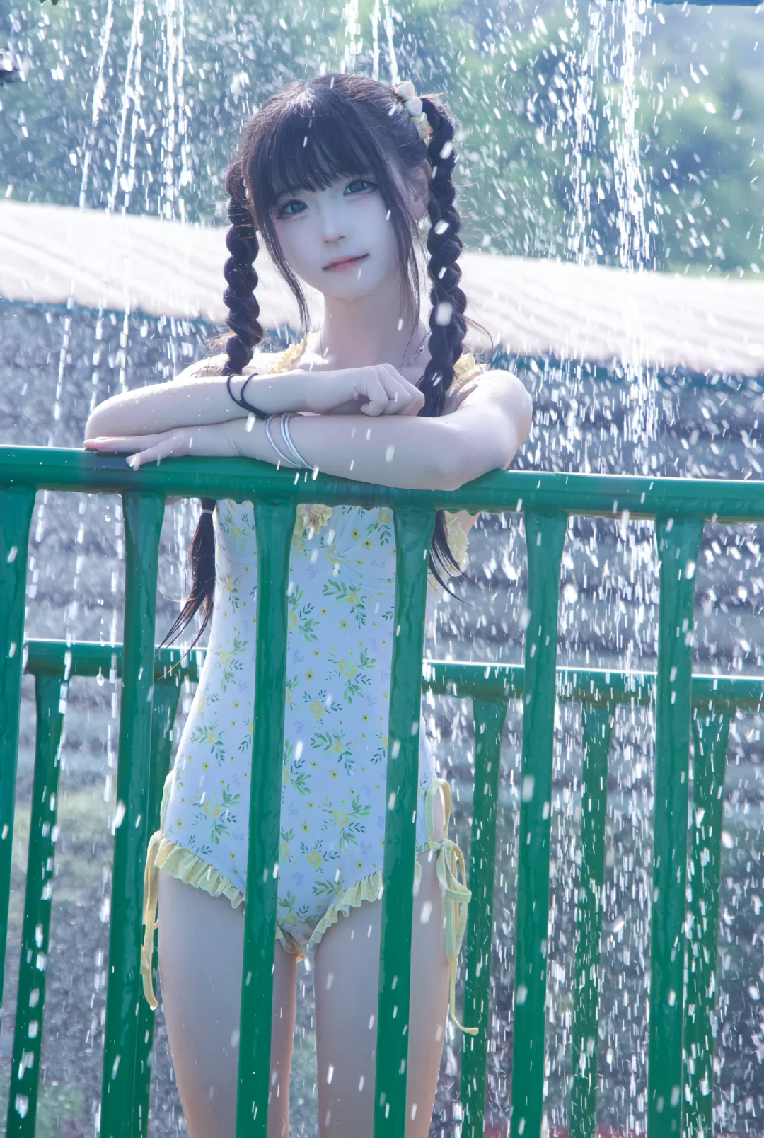 泡在水里的蓝色夏天🌊