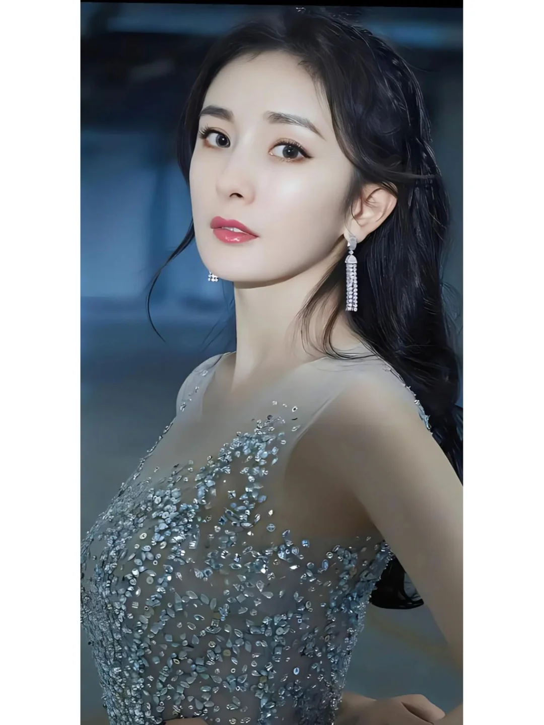 美艳杨幂腿部曲线，迷人，每秒都让你着