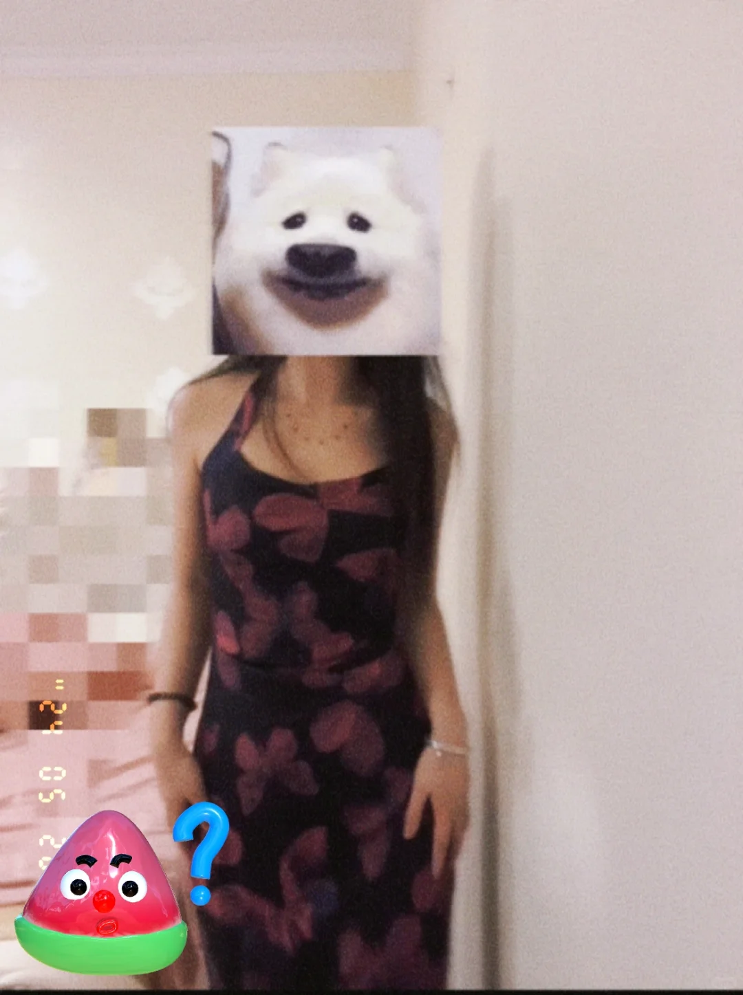 很喜欢，不敢穿出去的裙子😁
