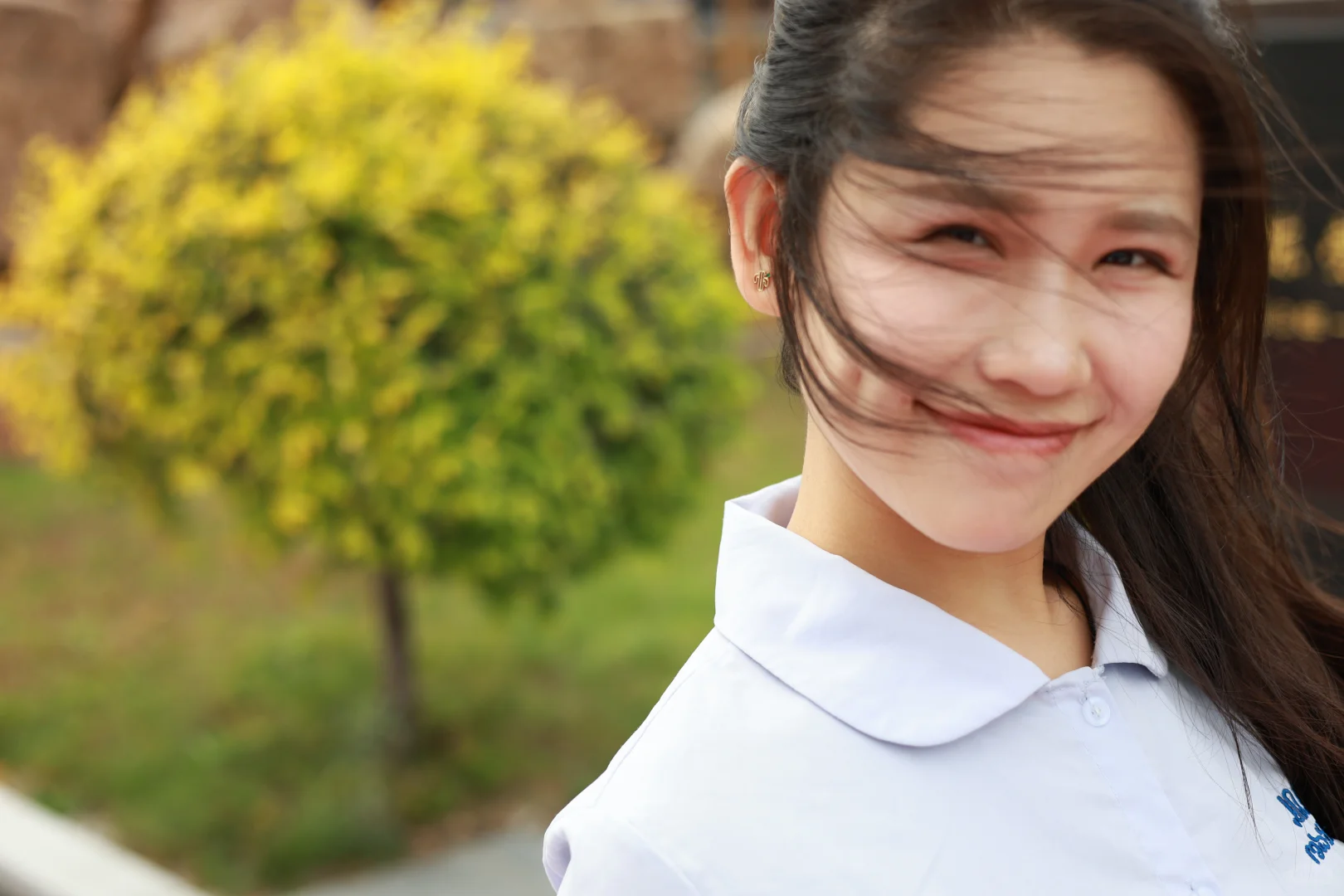 夏天的学校里最美好！