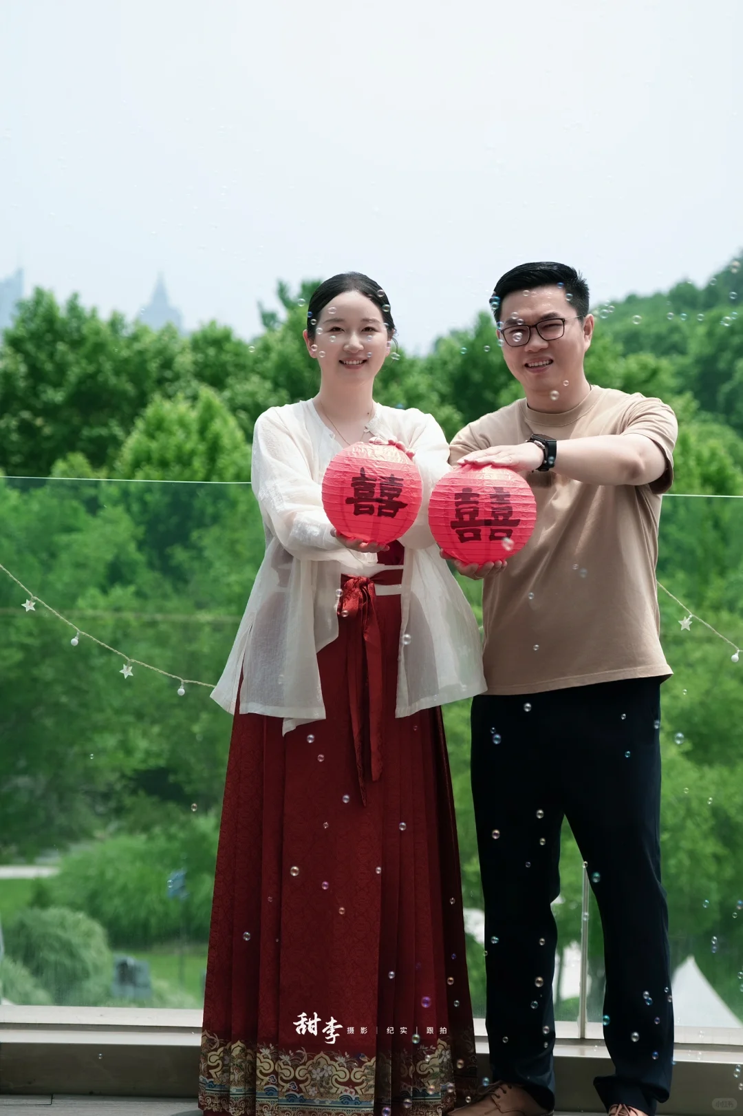 女摄影师拍的订婚宴💍