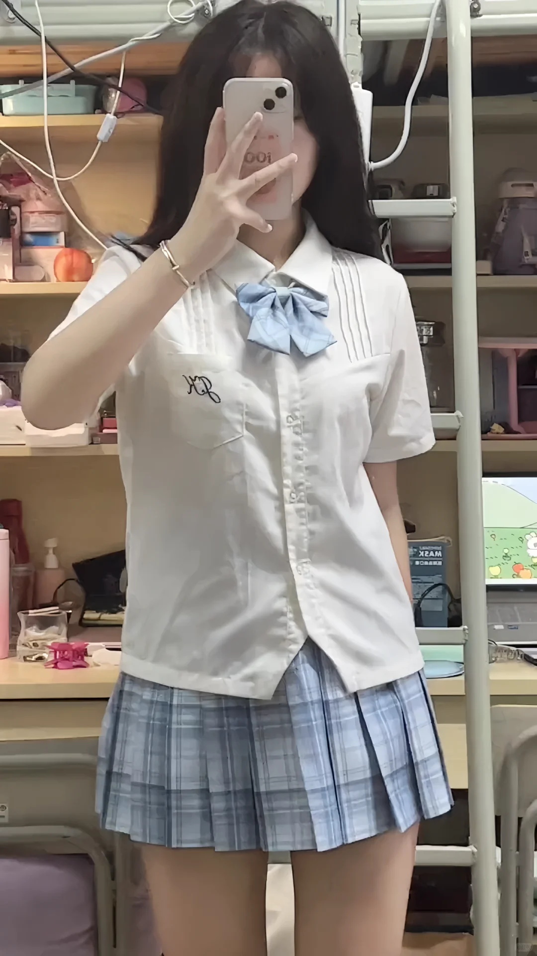 宿舍也能臭美
