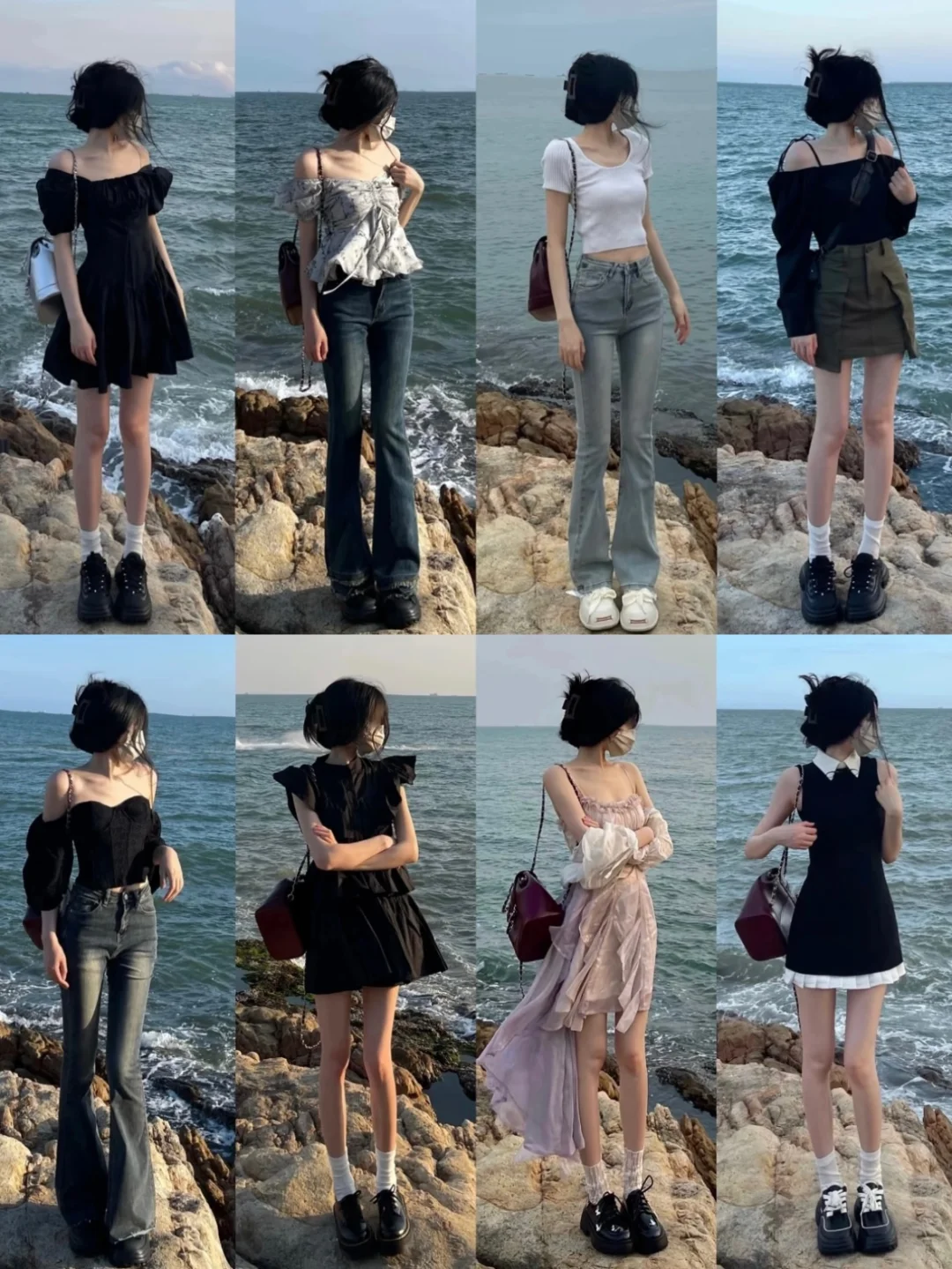 4️⃣0️⃣套 | 夏天去海边一周不重样穿搭分享