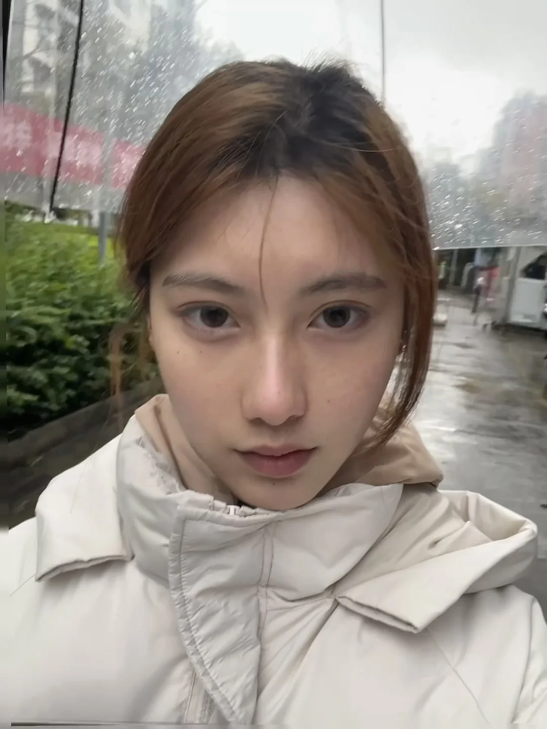 我就这样素颜硬美