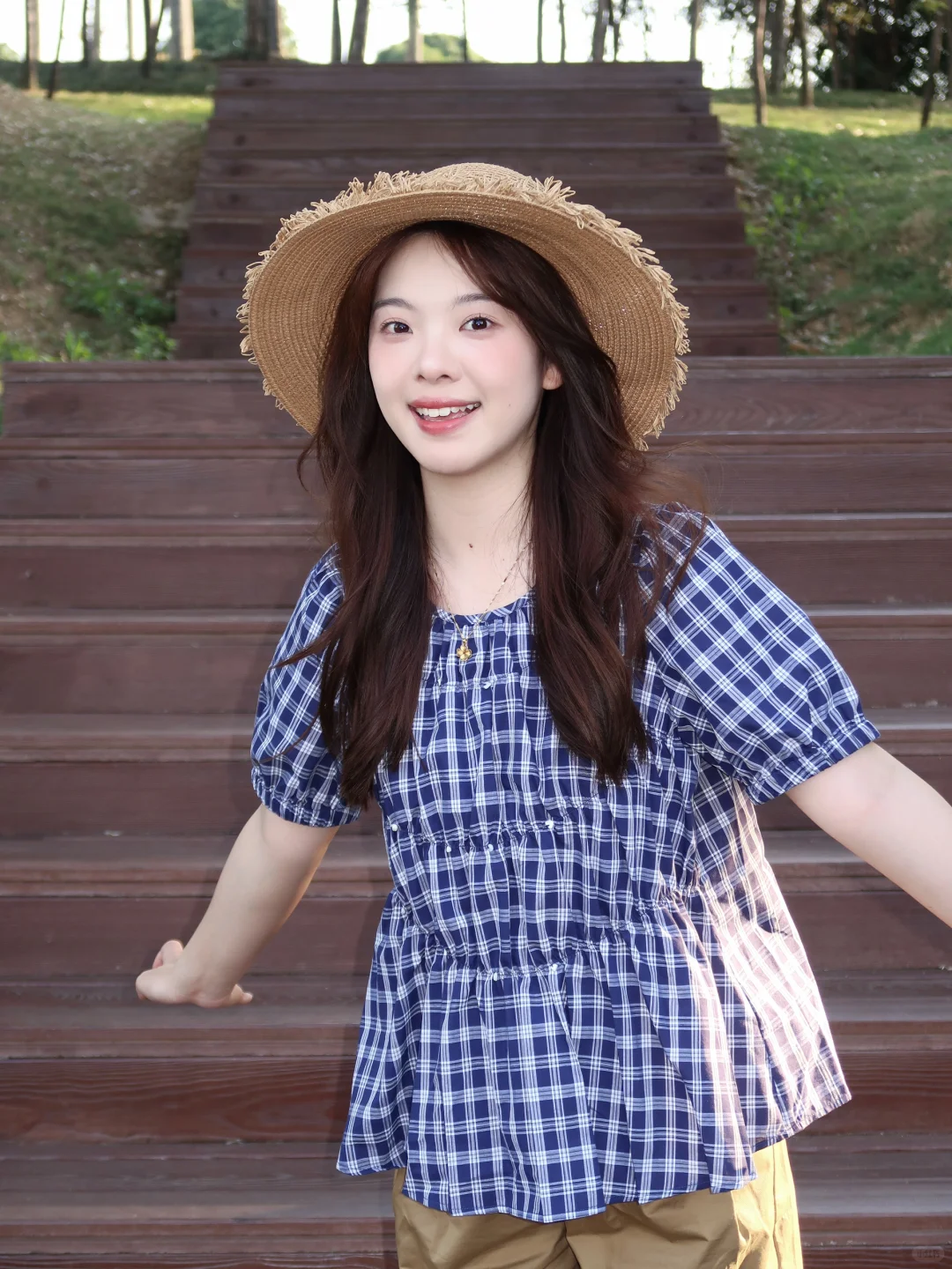 在妈妈的镜头前有点乖呢👒🫧