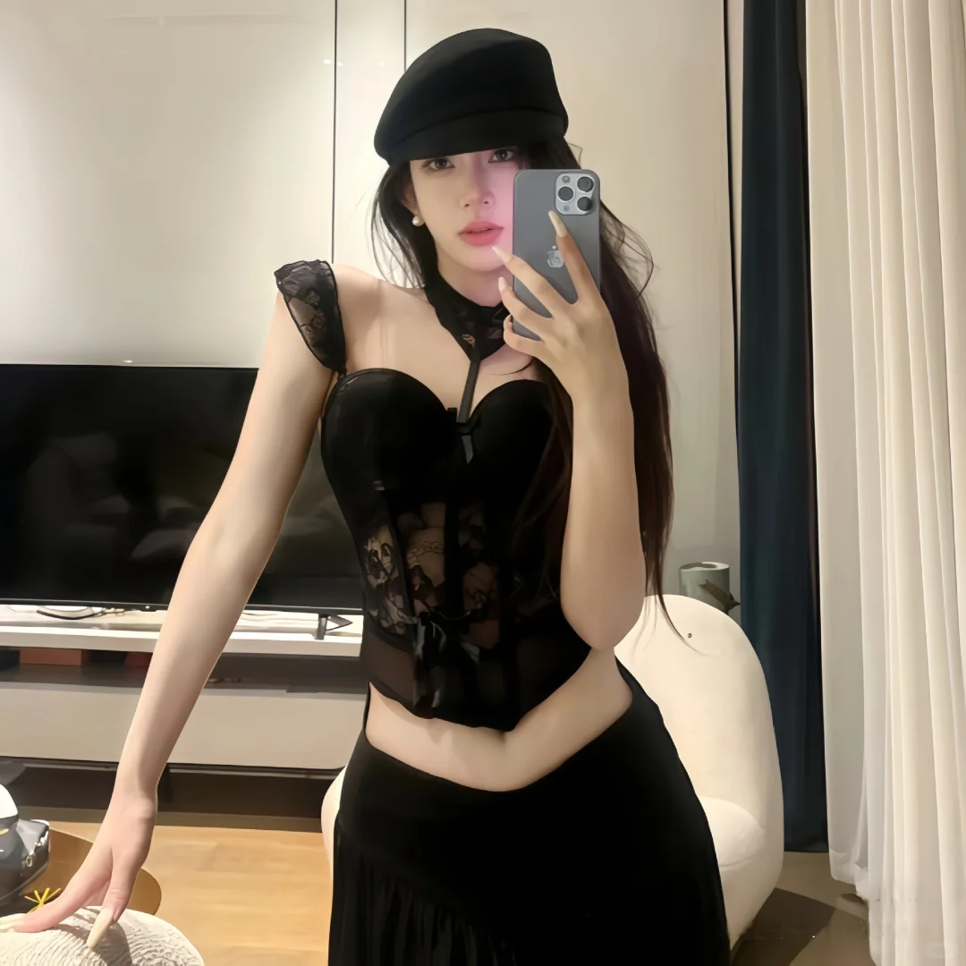 约会心机💕蕾丝🐠骨胸衣！？