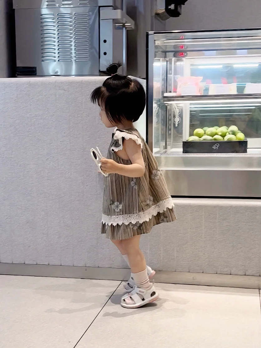 ootd | 好乖，两岁女宝宝夏日复古风穿搭