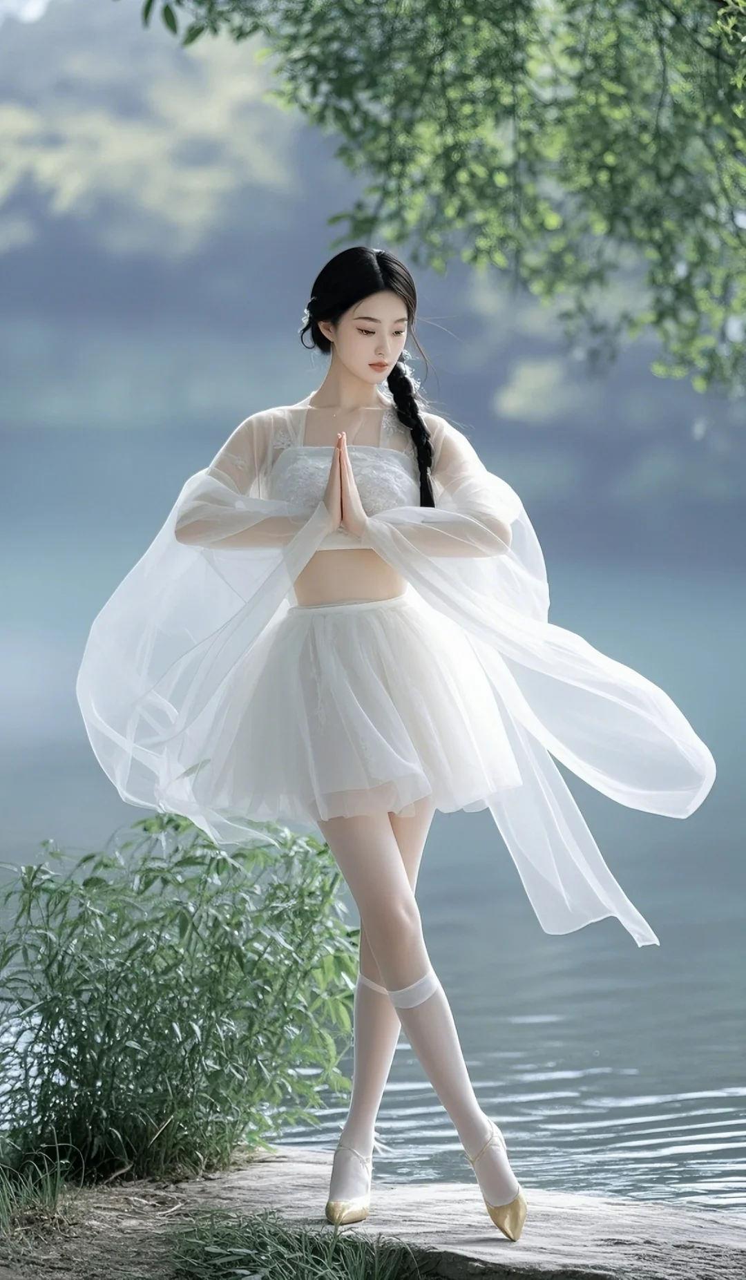 “🌸古装仙女下凡啦！💃 轻盈舞姿，宛