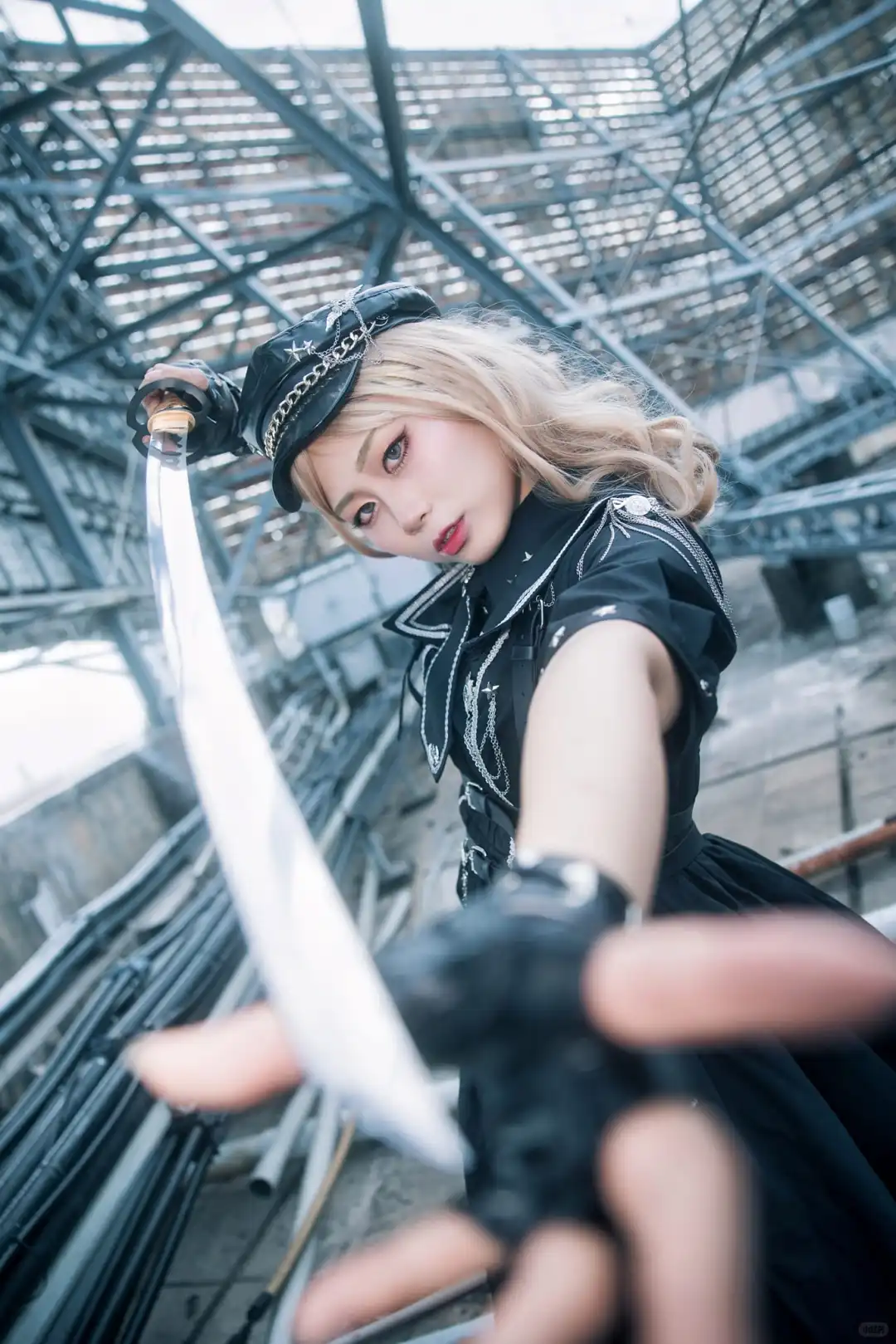 酷飒女战士写真｜解锁赛博朋克风