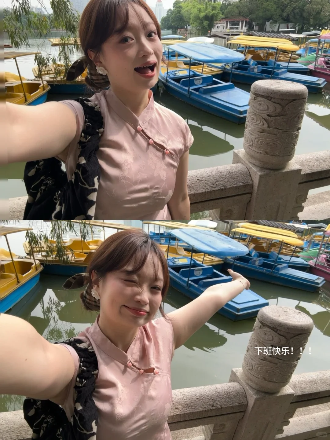 26岁正是穿旗袍好年纪，落落大方又有自信美！