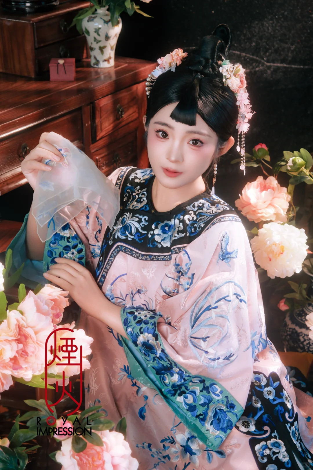 清汉女写真丨✨穿一身粉黛，做一场江南梦✨
