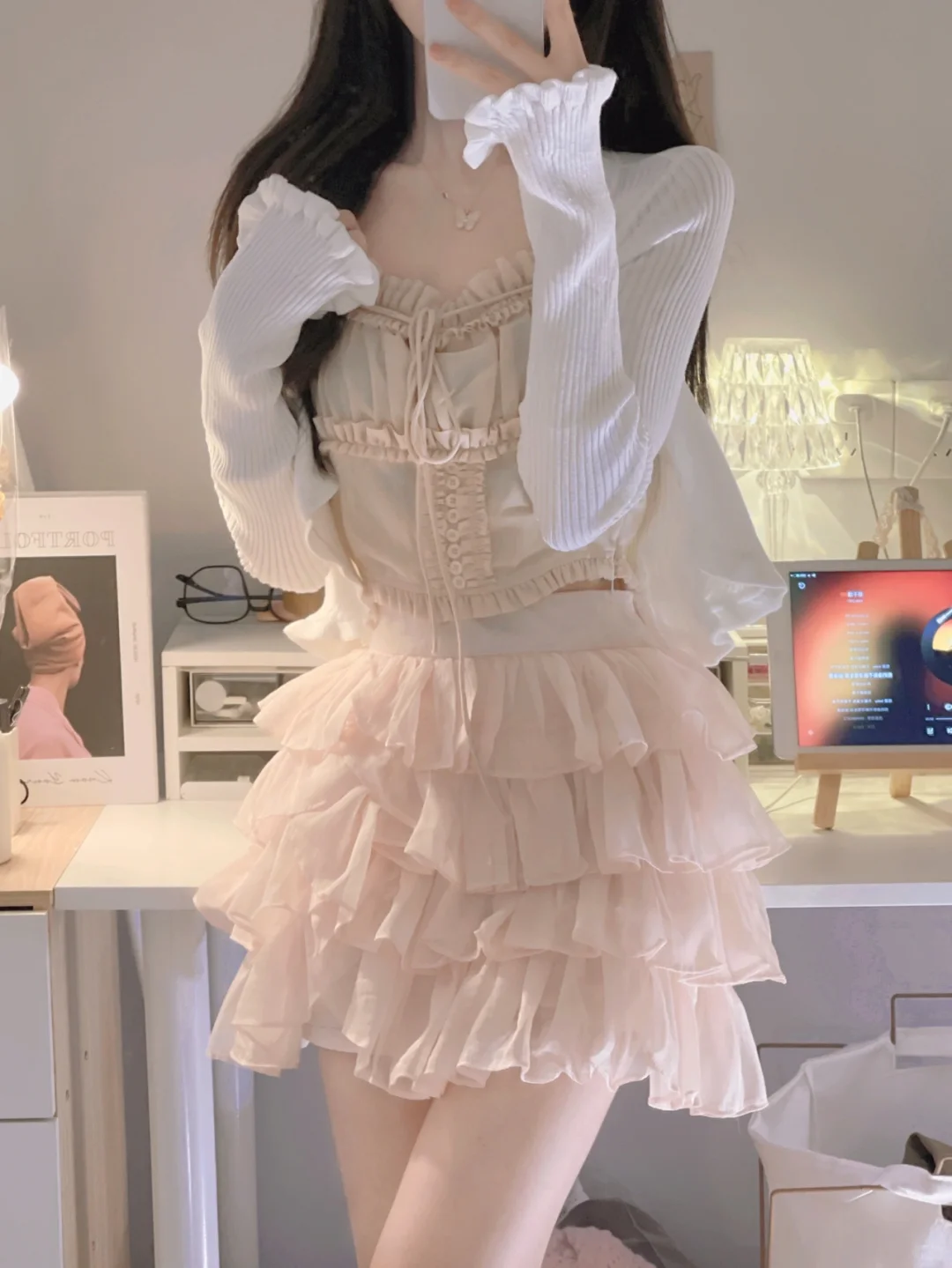 ootd |「奶欲蜜桃」甜甜少女养成🍧