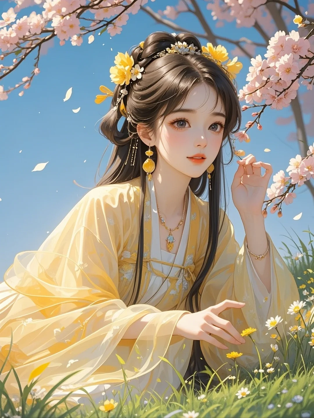 罗裙飘逸似仙子，笑语嫣然入梦怀