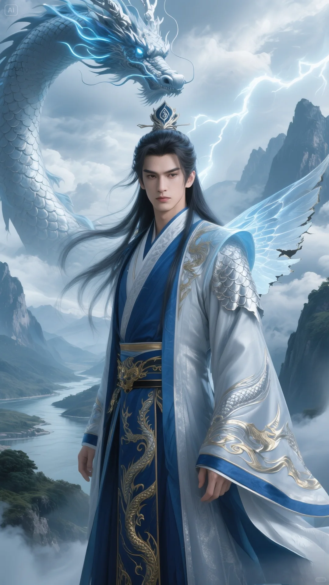 分享我用AI画的“山海经人物化”