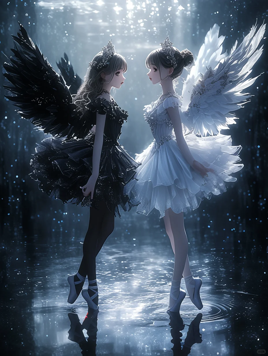 角色设计｜水中芭蕾
