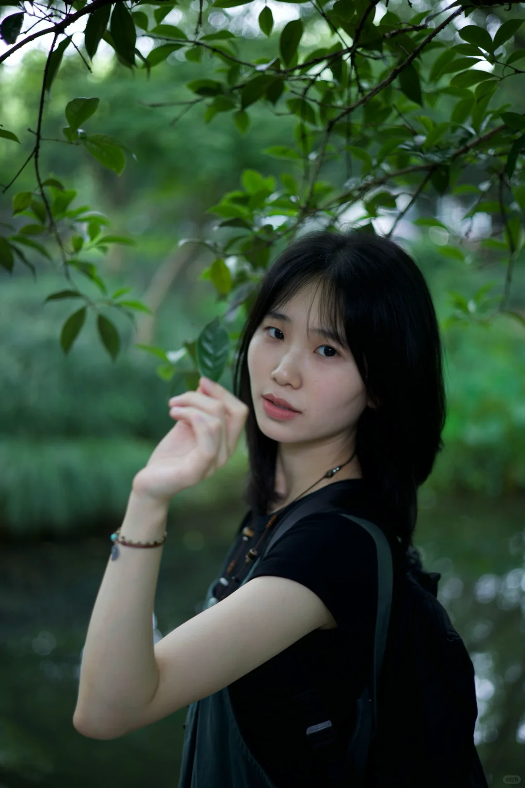 邂逅绿意森系少女 | 杭州花圃写真集