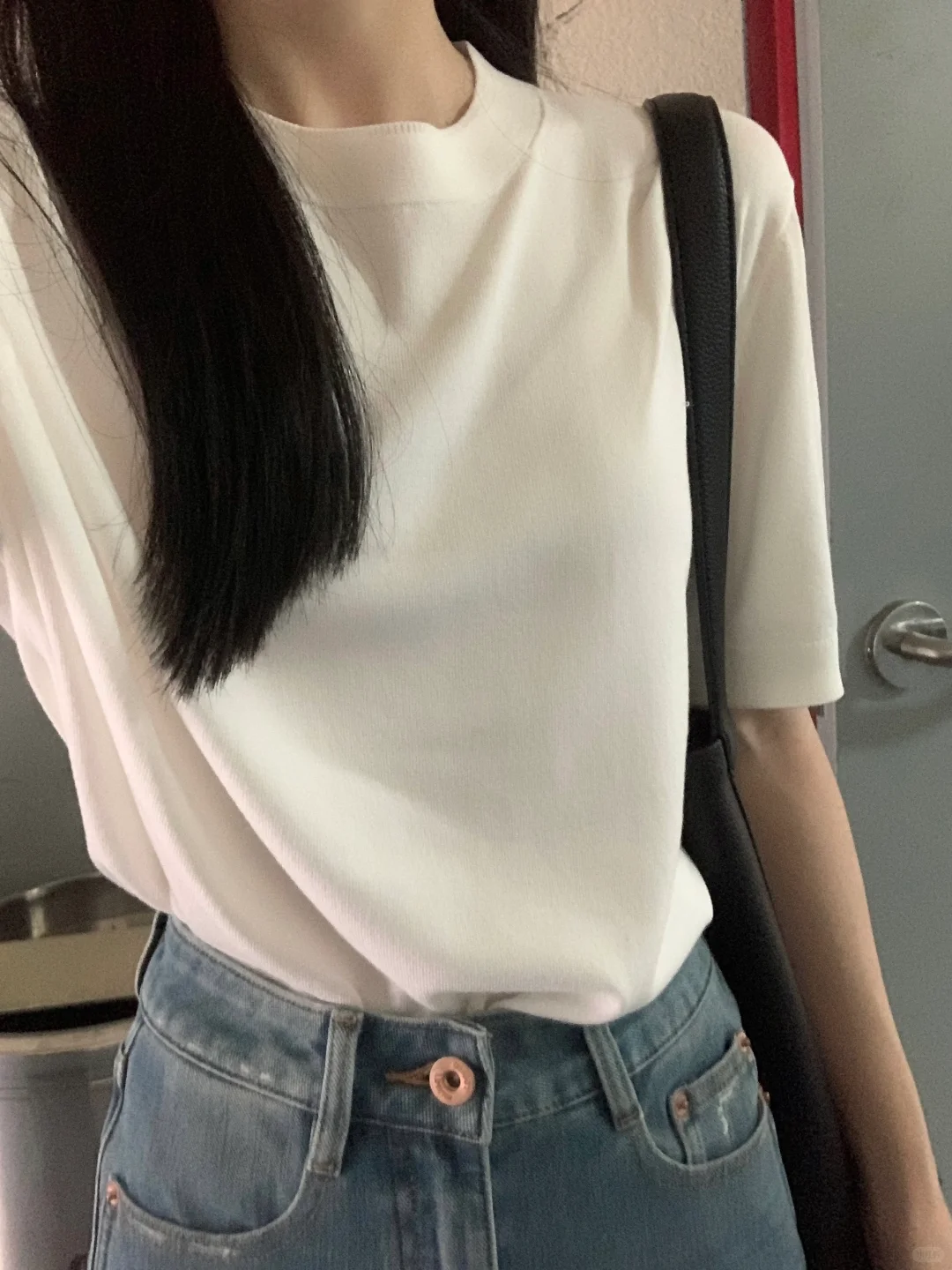 白t➕牛仔裤的日常 简单就很舒服