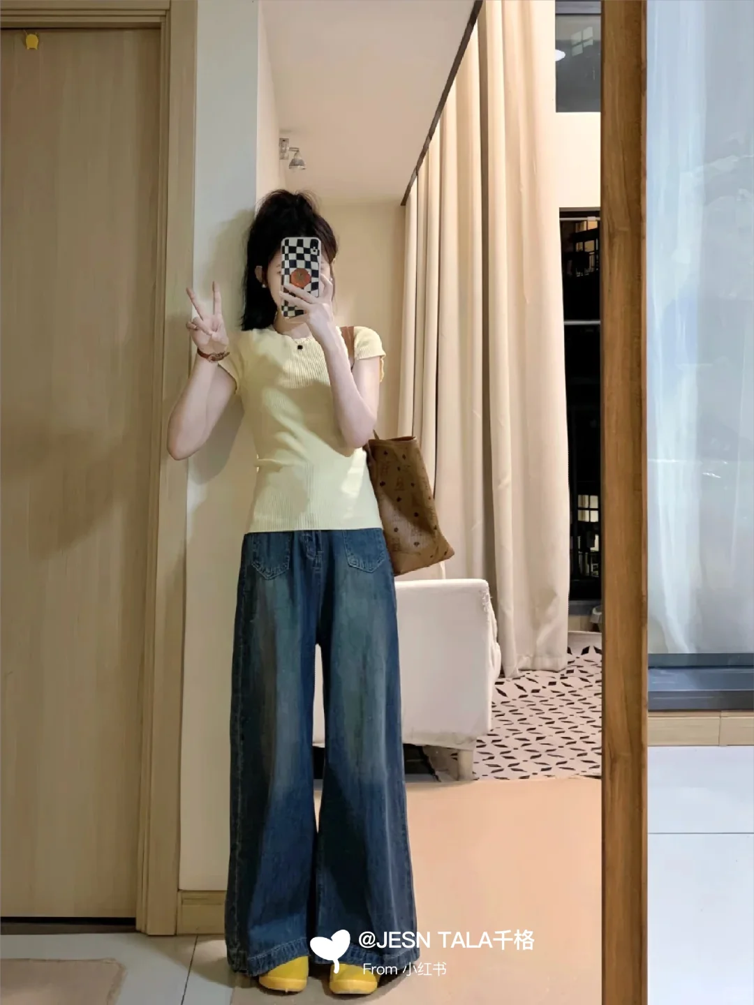 小个子女生慵懒感穿搭梨型身材休闲减龄套装