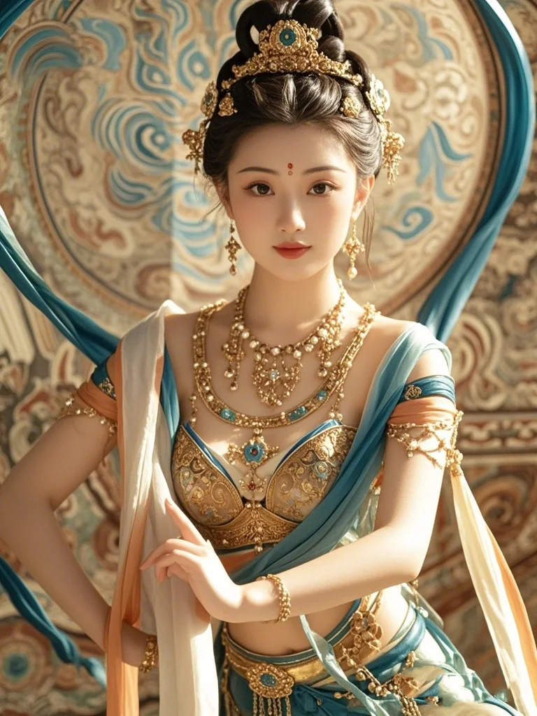 敦煌，性感迷人的天外飞仙，后土娘娘