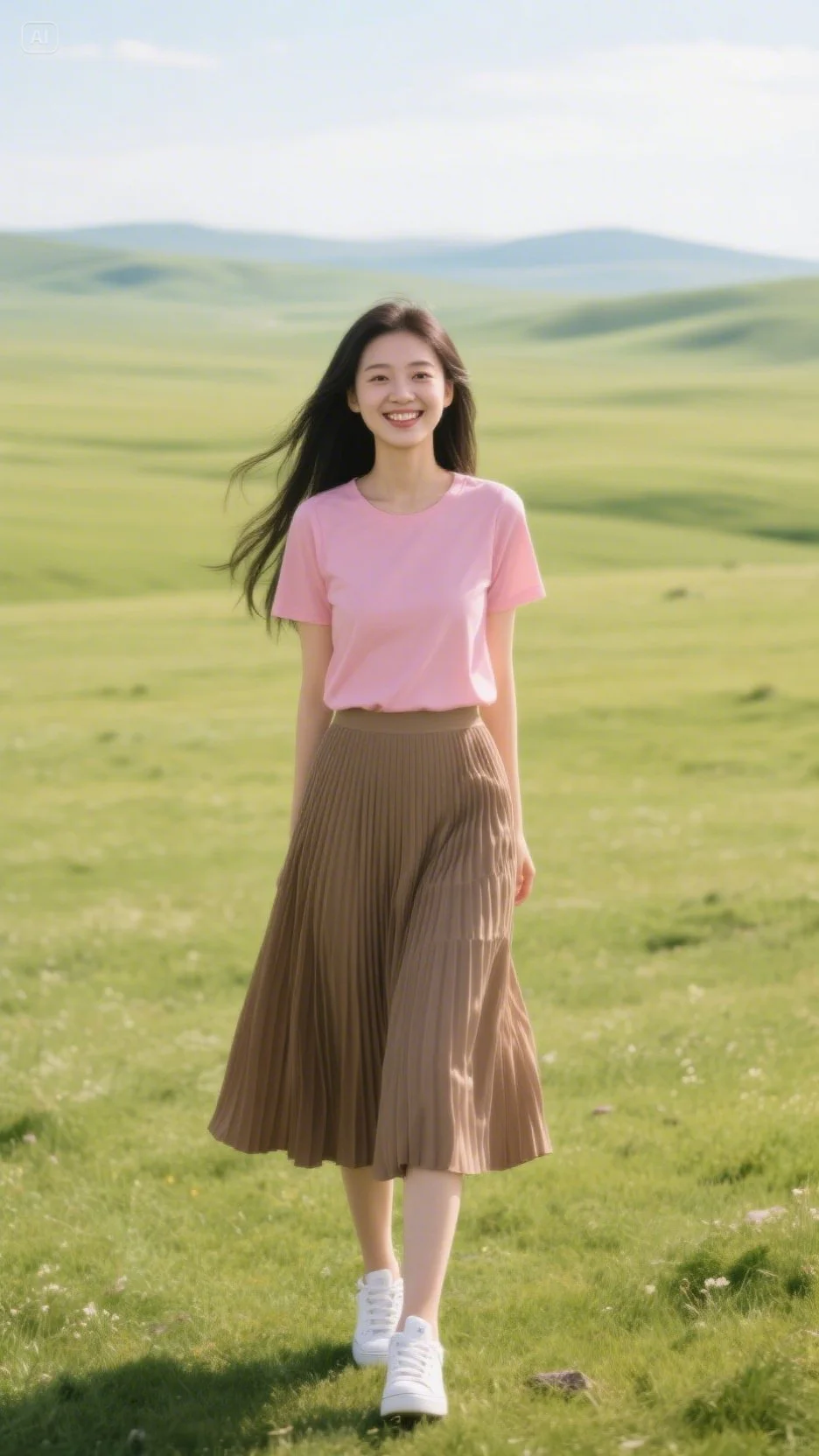 清纯美女。