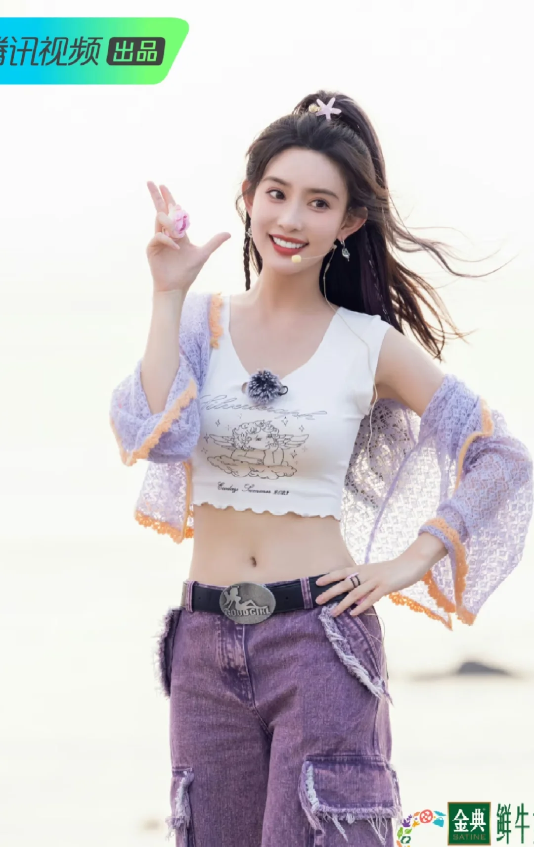 扒一扒孟子义在节目里的穿搭，时髦又接地气
