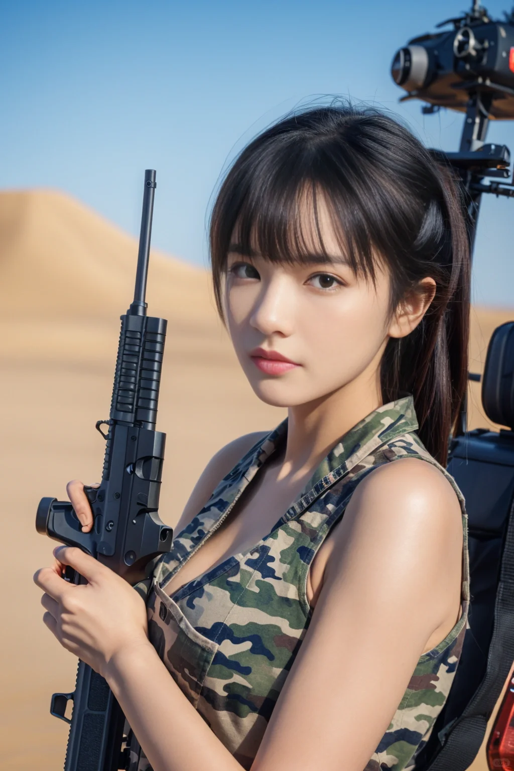 废土风 | 美女 | 性感 | 女兵