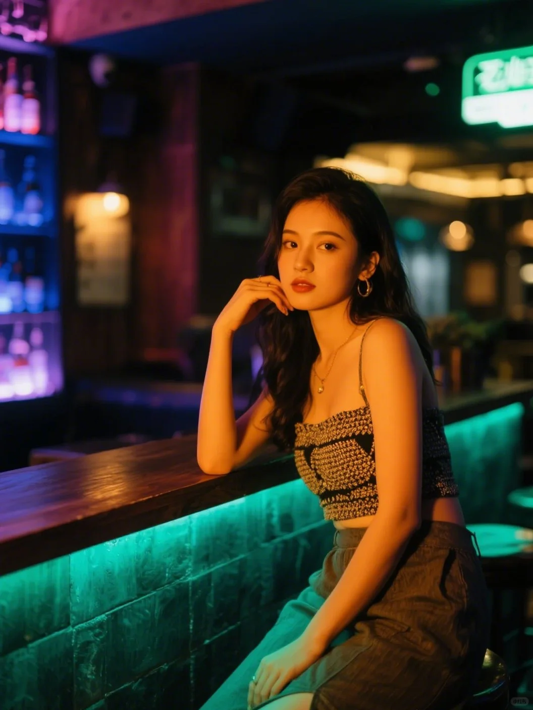 酒吧港风美人互勉约拍攻略