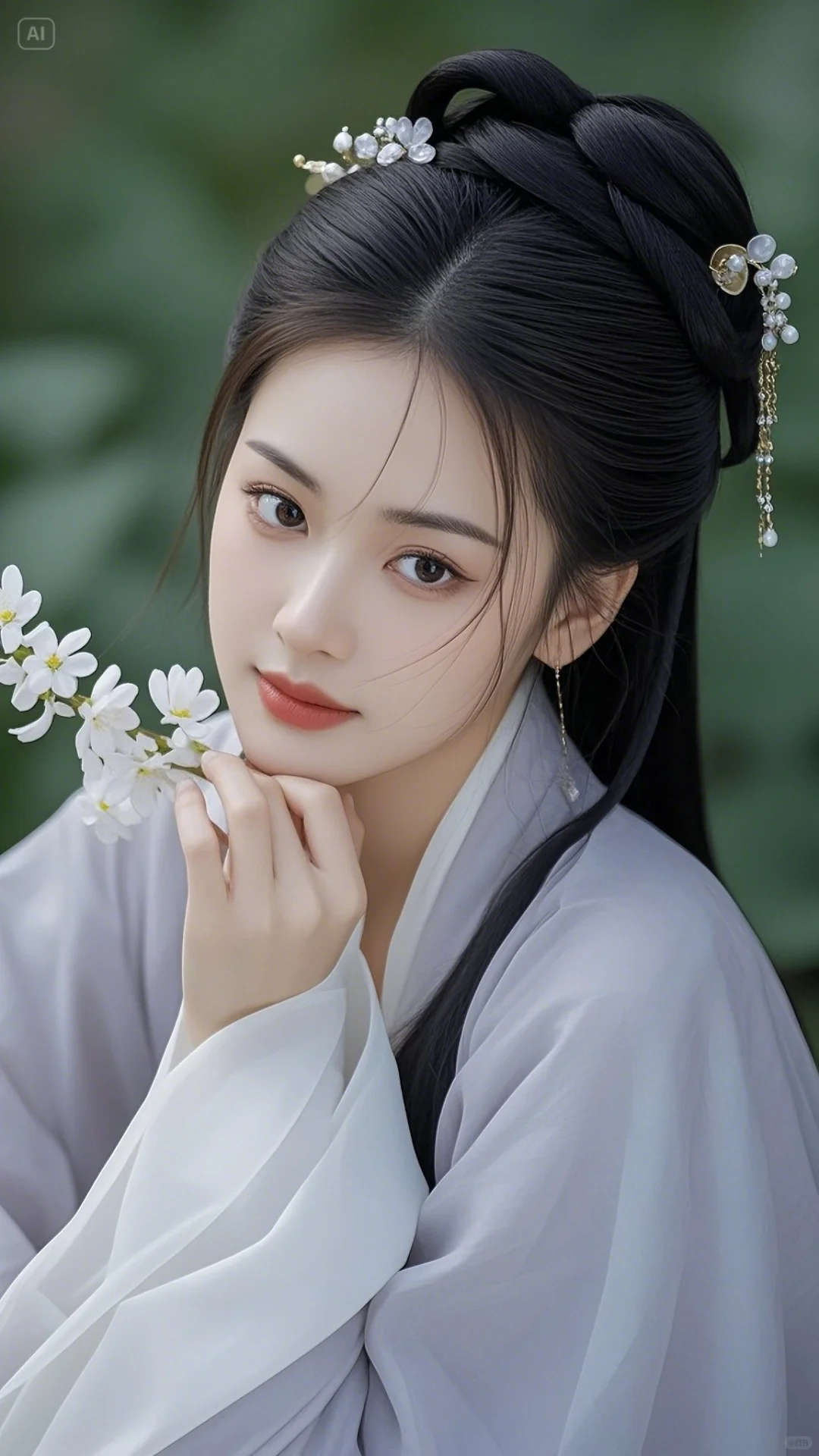 一眼万年的清冷古风女主啊！