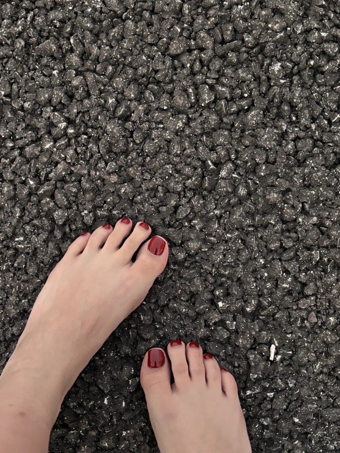 刚跑完步