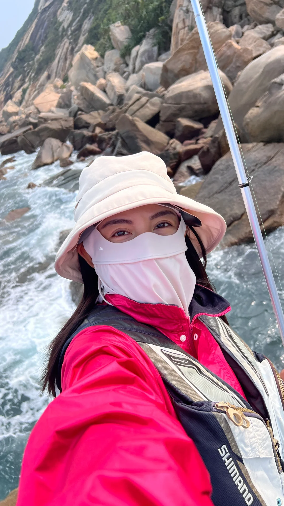 女矶钓选手的一天
