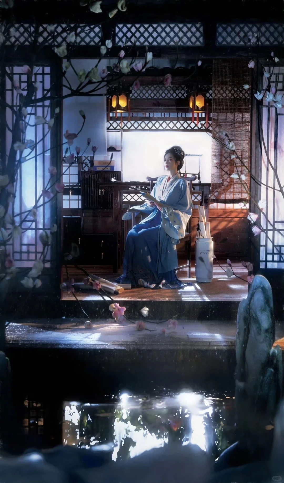 九重紫 | 孟子义也太美了吧！12张