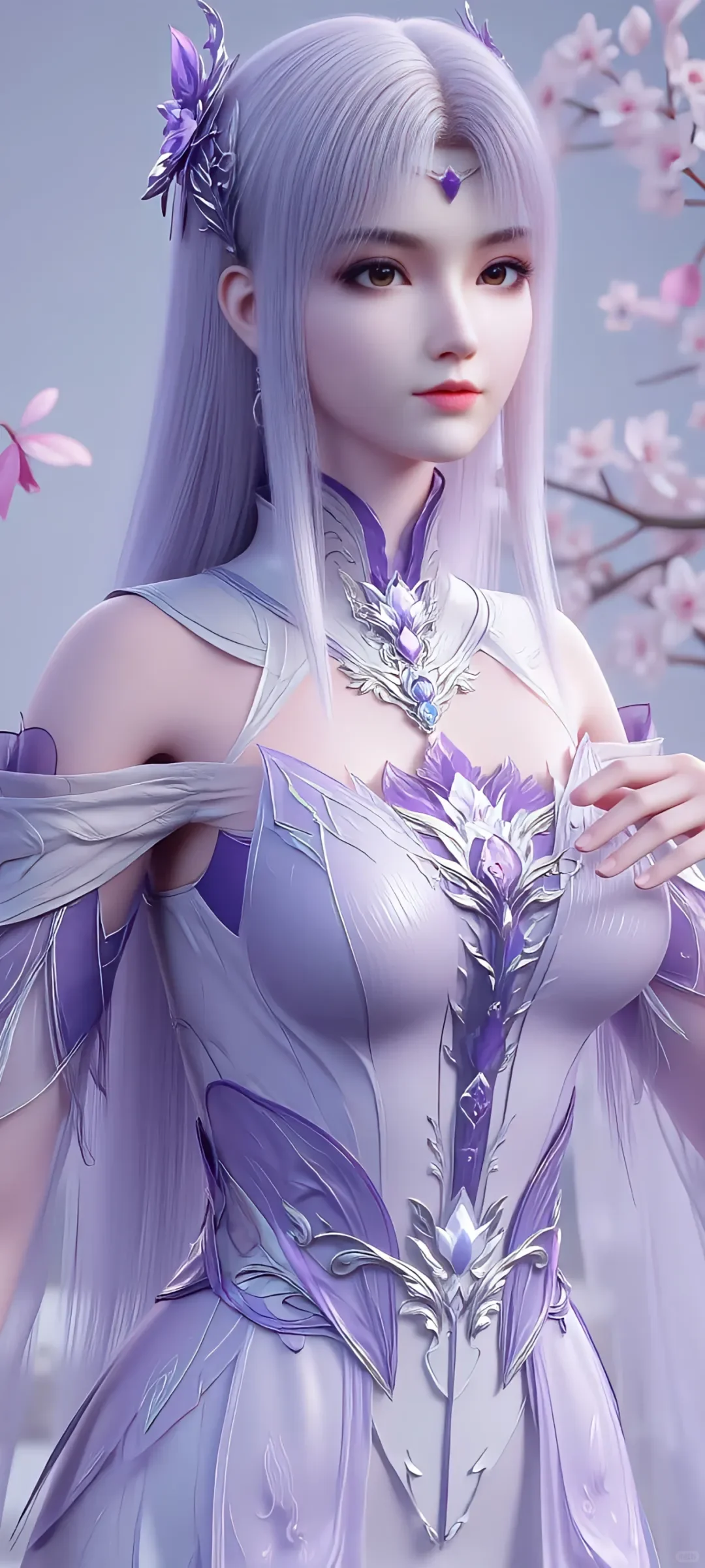 斗破苍穹小医仙唯美二创图