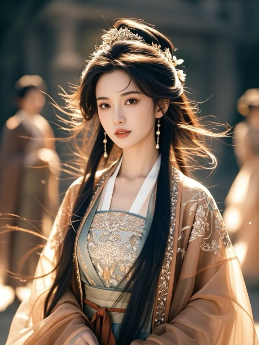 古风美人，清冷感拉满（非真人）