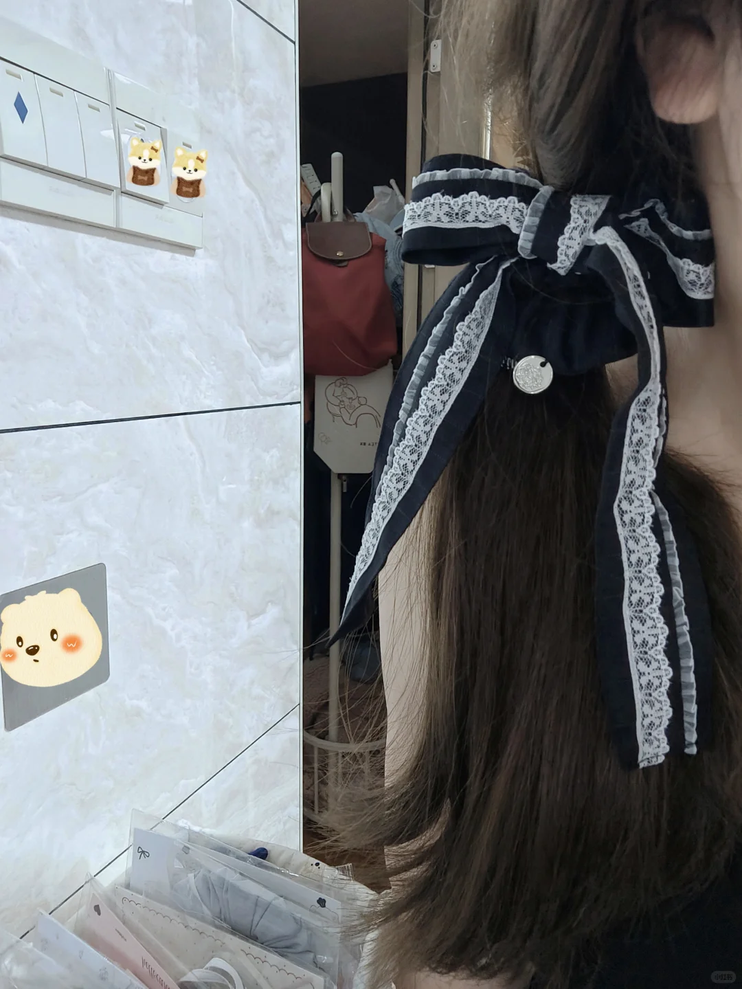 自留的唯一一款飘带