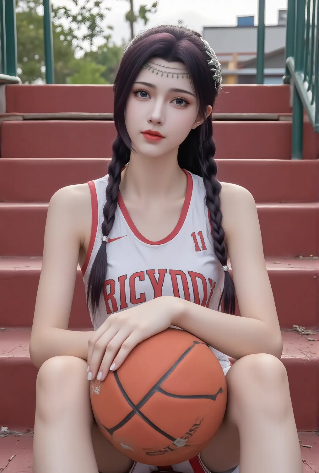 国漫女神斗破苍穹云韵球服美图壁纸