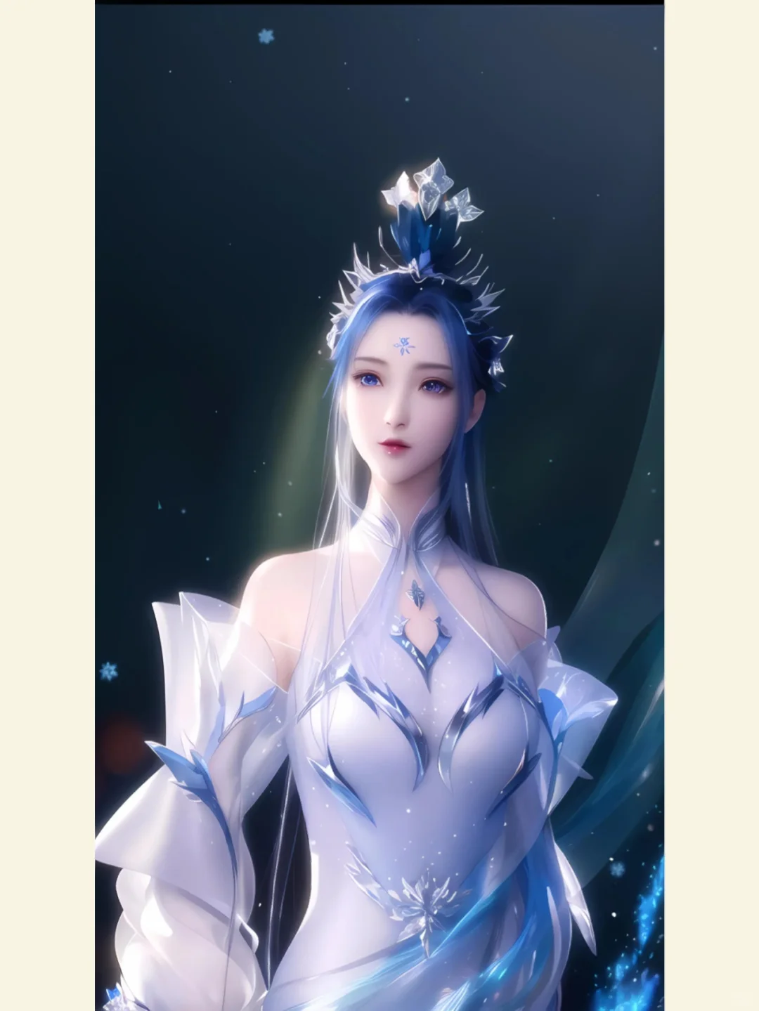 AI绘画，18款动漫的女主AI构图，壁纸