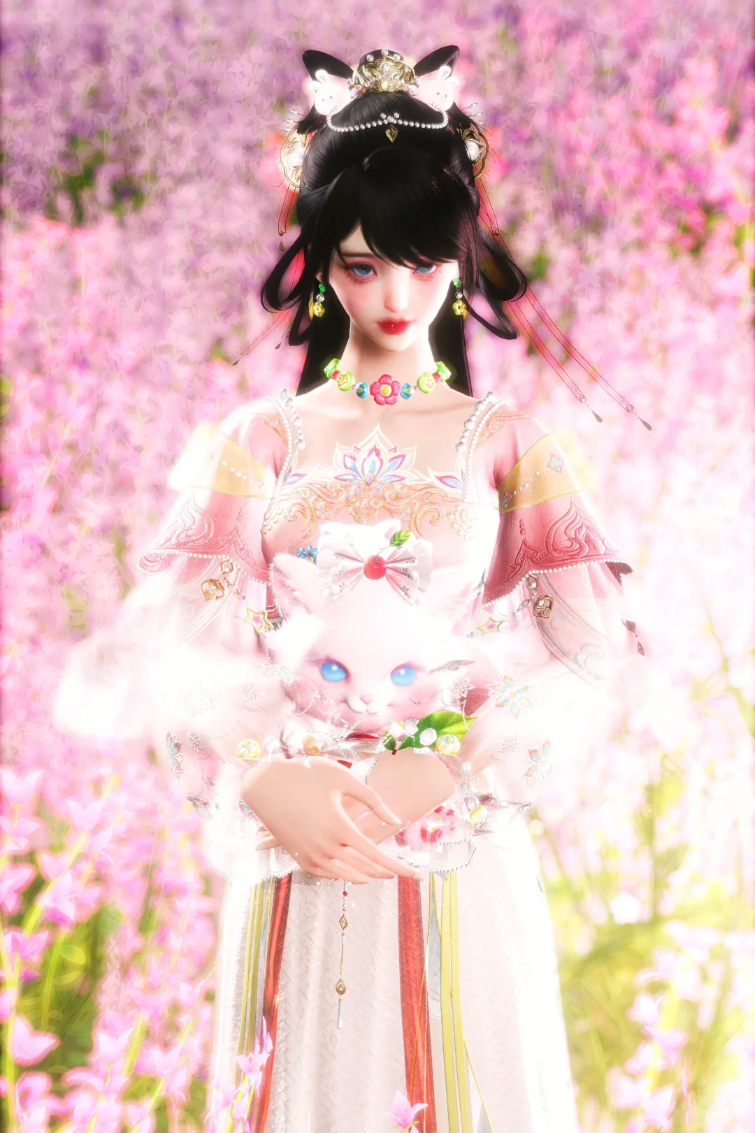 粉色娇嫩~