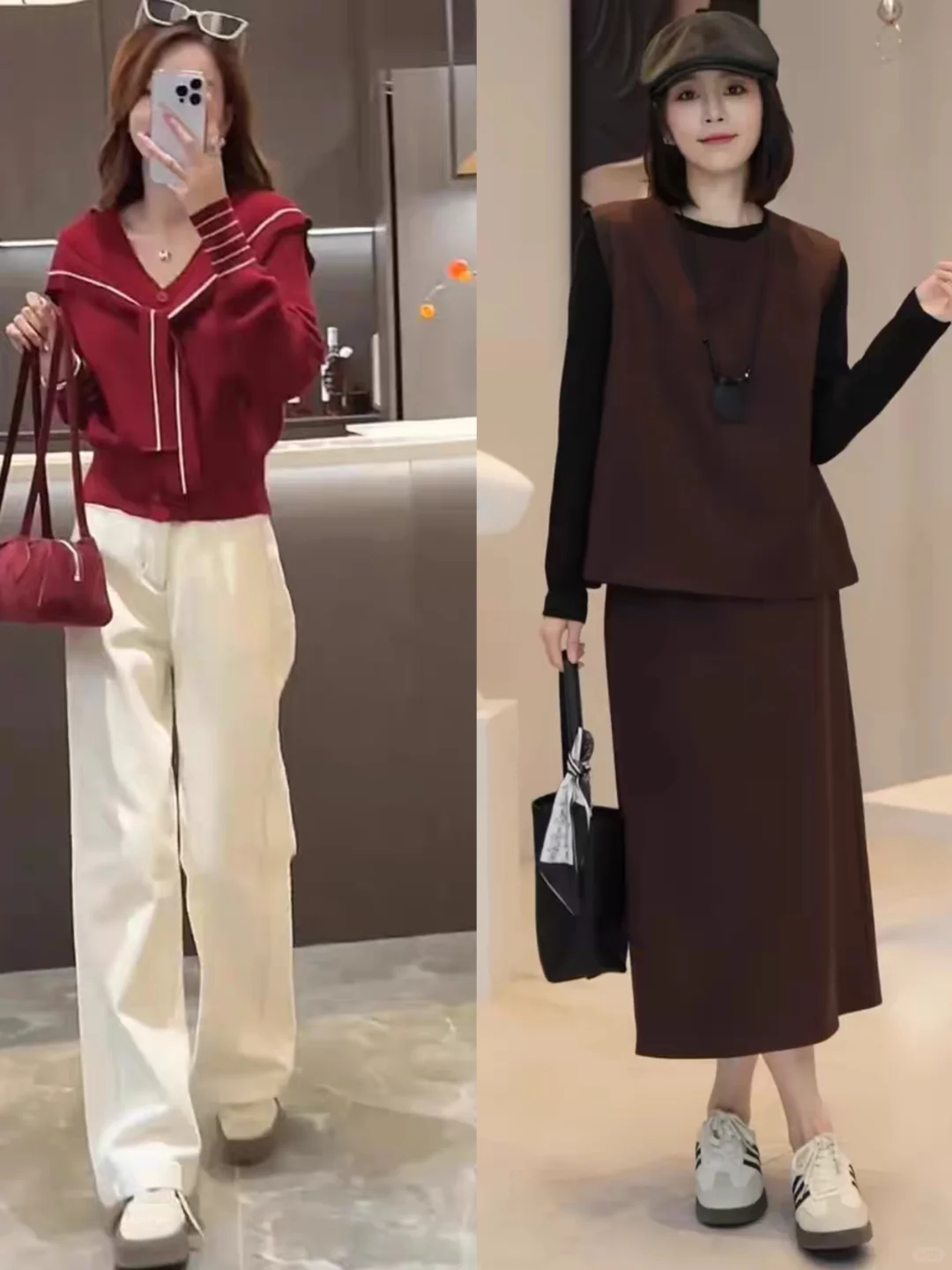 春季显瘦显高女生必学的裤装裙装技巧