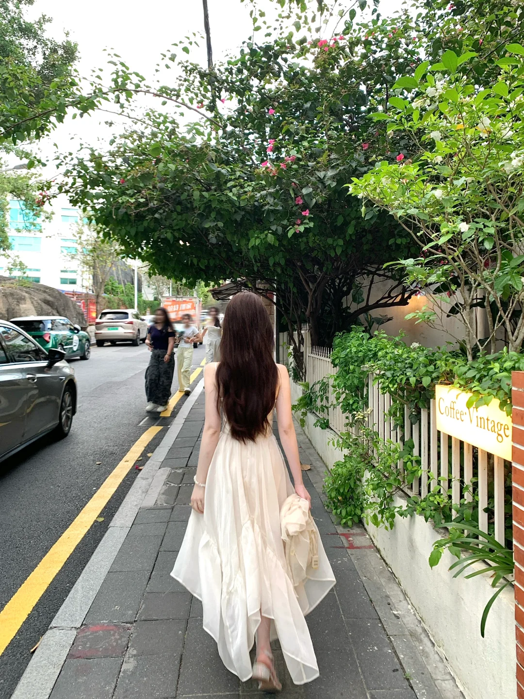 温柔的奶油仙女裙，真的绝了～