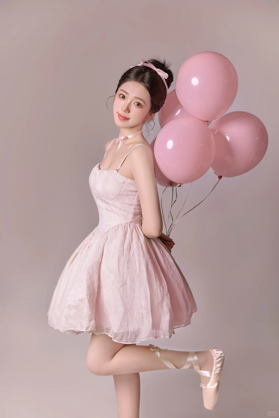 超级甜美的奶油风芭蕾公主生日写真🎀