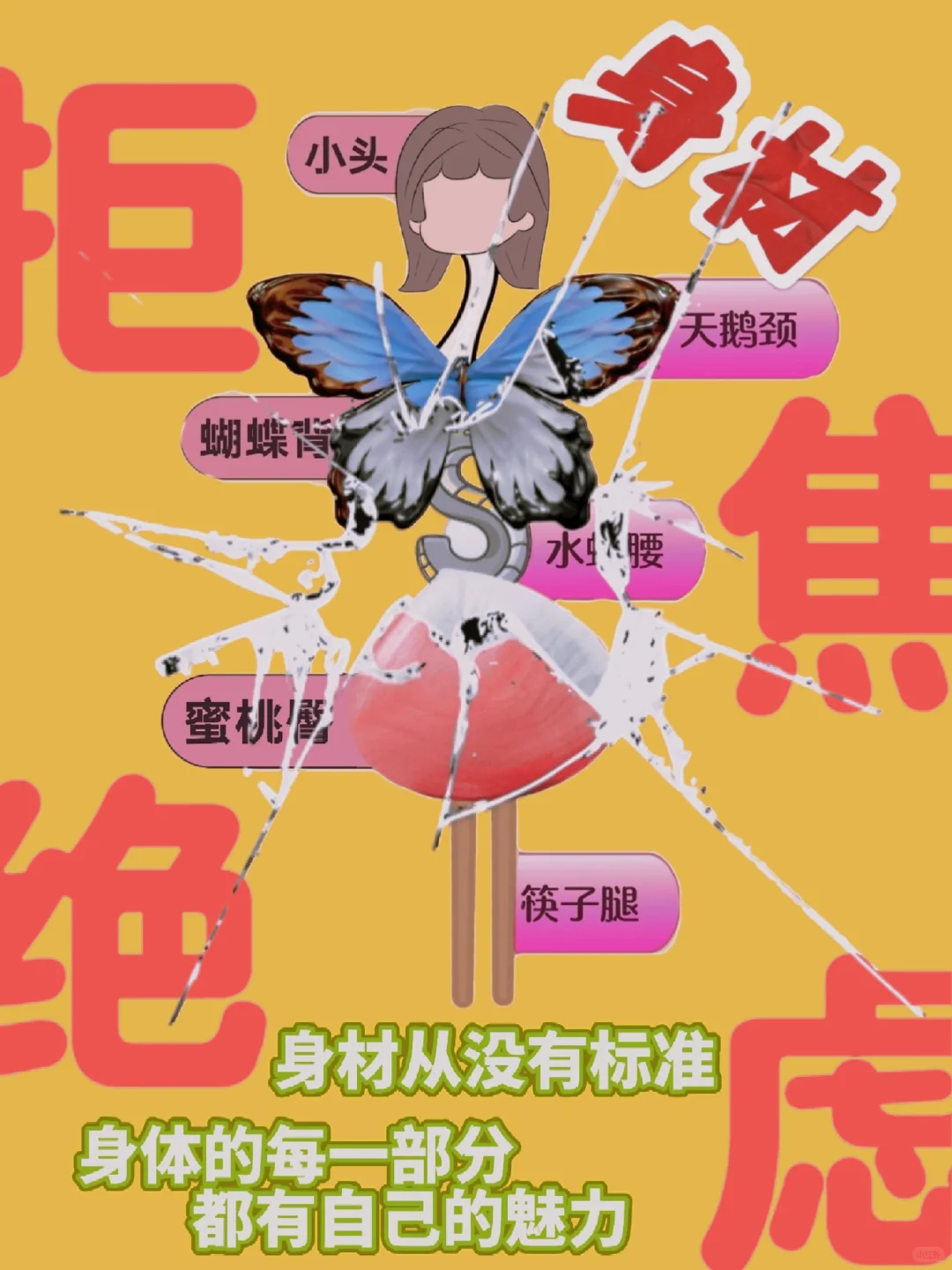 身材焦虑？不存在！